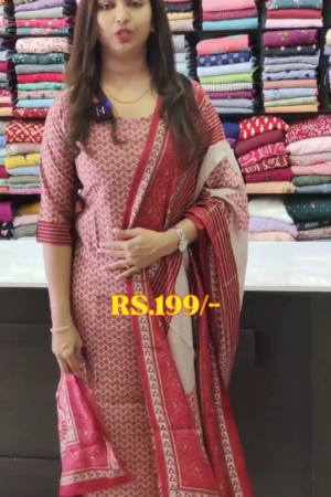 Printed Cotton Designer Kurta For Women
