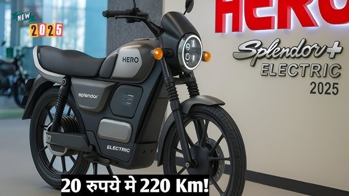 Hero Splendor Electric Bike 2025