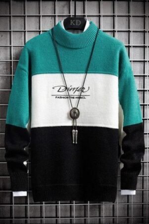 Winter Cashmere Warm Sweater Men Turtleneck