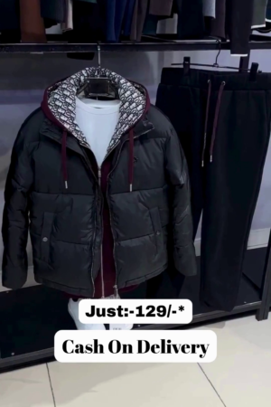 HOODED SPORTS PUFFER JACKET