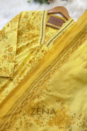 Pure Cotton A-Line Kurti Set – Comfortable & Stylish Daily Wear